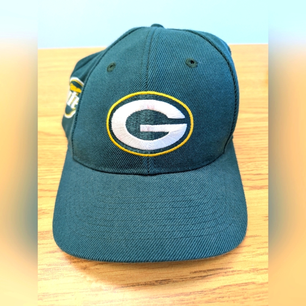 Vtg 90s Sports Specialties Green Bay Packers Hat Cap NFL Embroidered